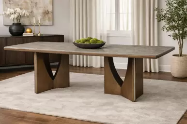 طاولة طعام فيغا تستوعب 8 كراسي