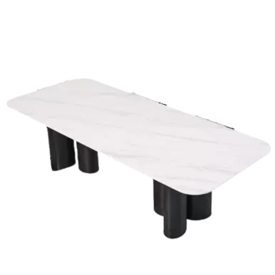 طاولة طعام ويزر - تستوعب 8 كراسي (بدون كراسي)