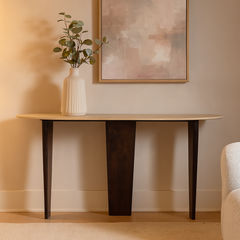 طاولة مدخل توريس قطعة واحدة